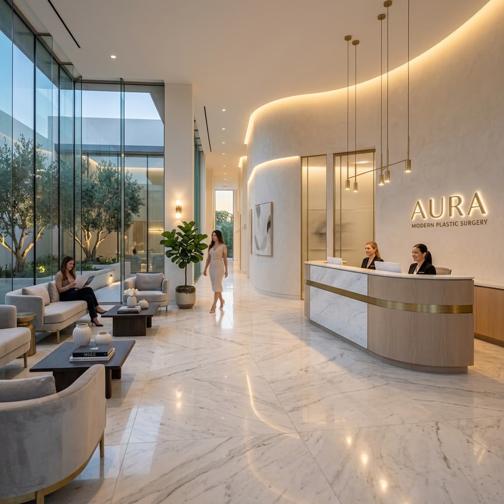 Clinic Seyfi Akbay Modern Lobi Alanı